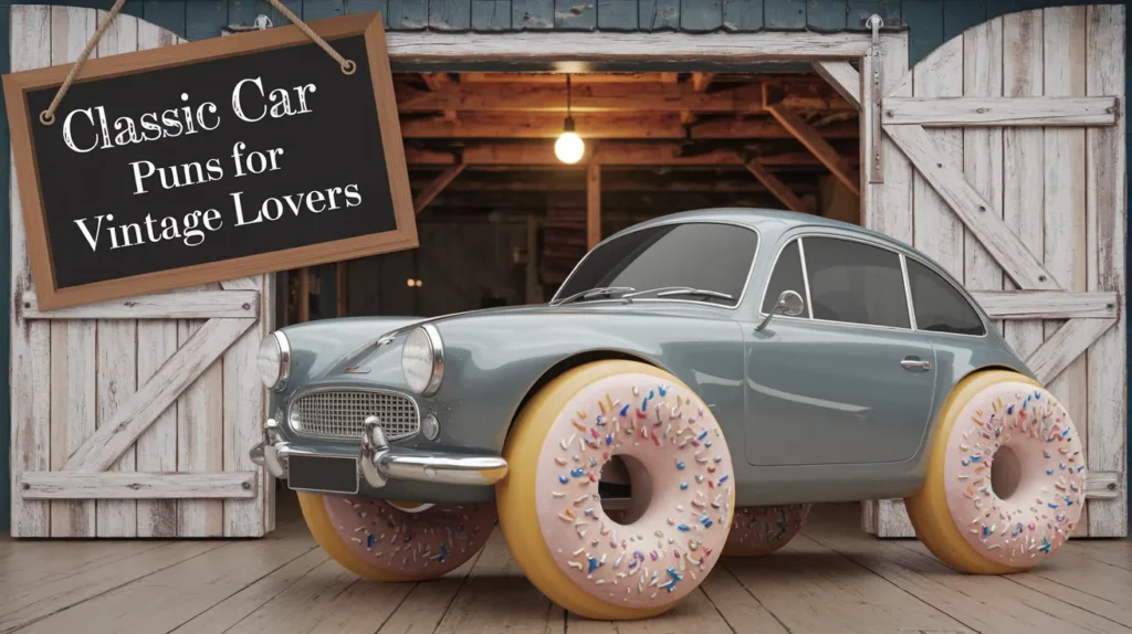 Classic Car Puns for Vintage Lovers