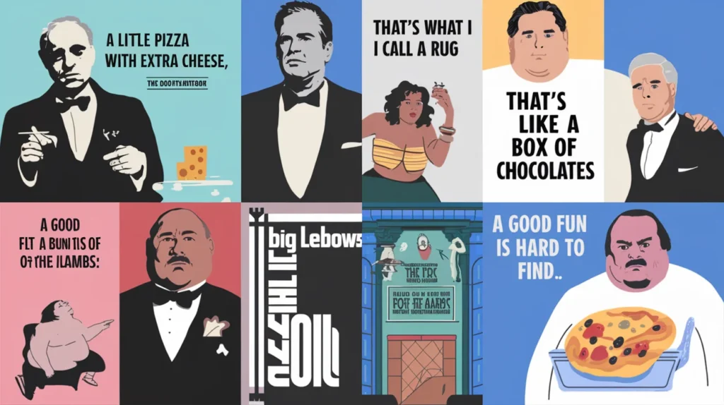 Hollywood Heavyweights - Movie-Themed Fat Puns